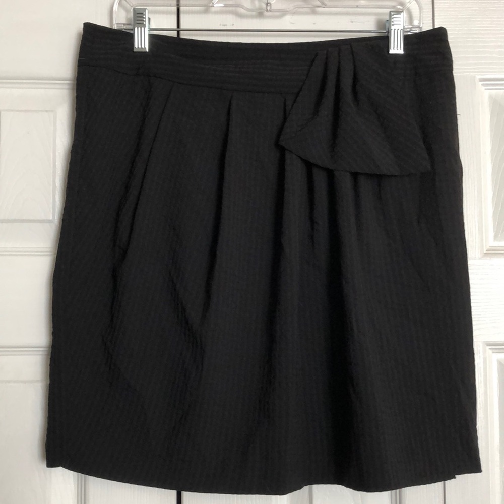 Black GAP wrap around skirt